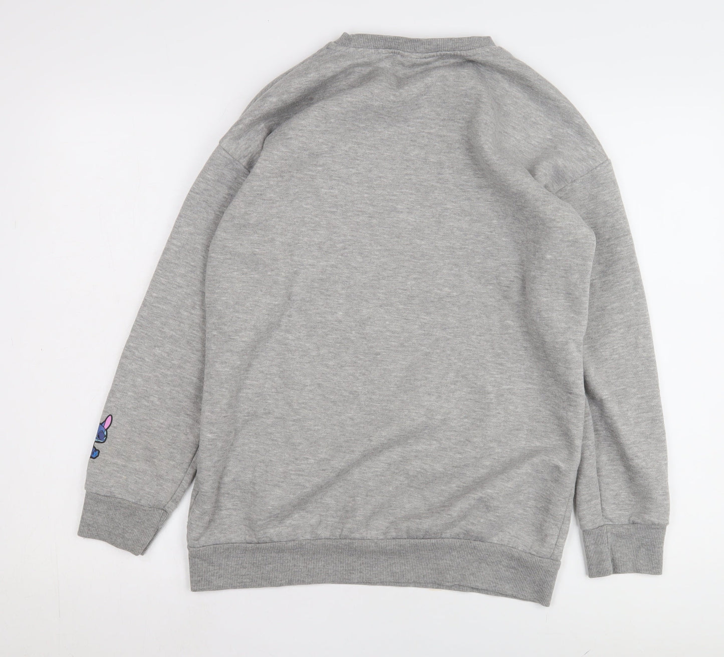 Womens UK Size S Disney Grey Pullover Sweatshirt