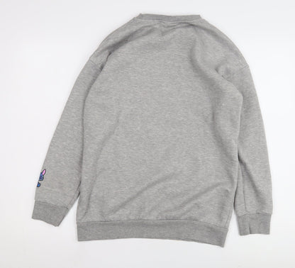 Womens UK Size S Disney Grey Pullover Sweatshirt