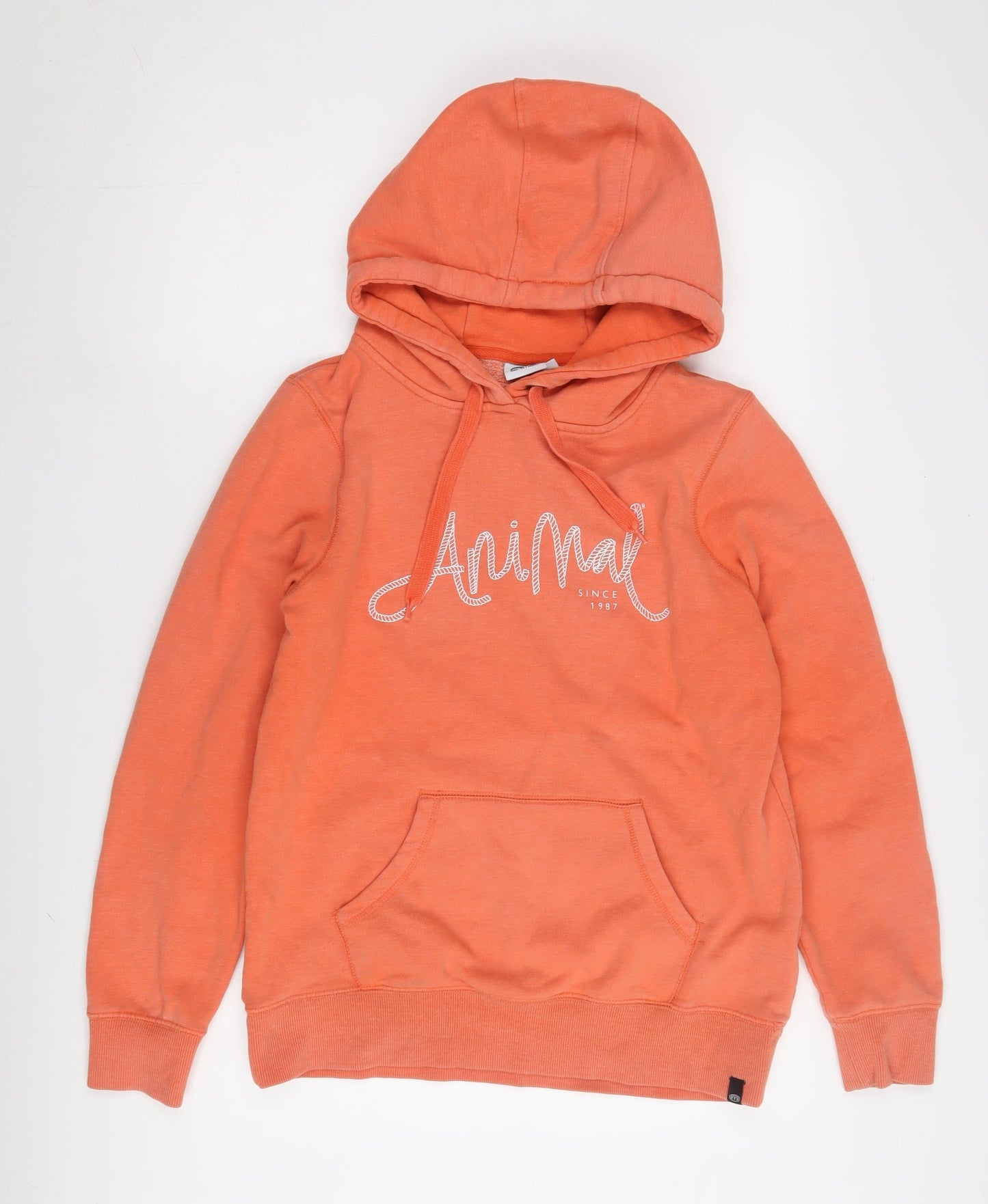 Animal Women's Orange Pullover Hoodie Size 12