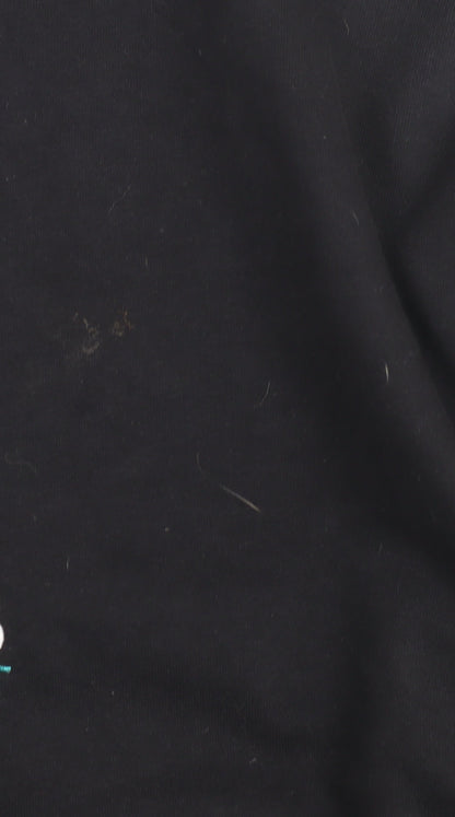 Adidas Women's Black Sweatshirt M Cotton Blend