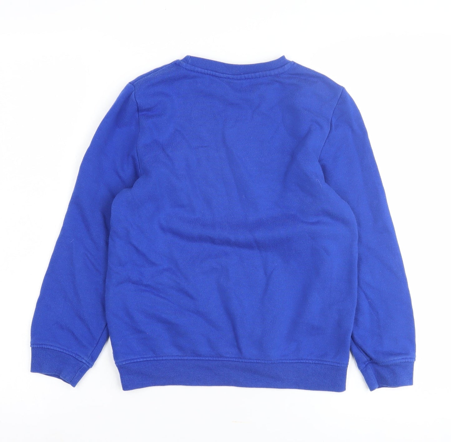 Marvel Boys Blue Sweatshirt, Graphic Print, Size M