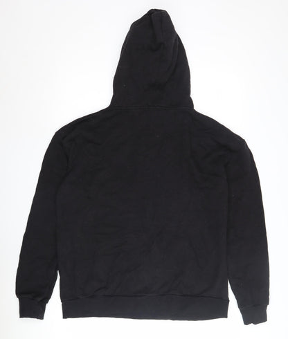 Unisex Adults UK Size XS NASA Black Pullover Sweatshirt