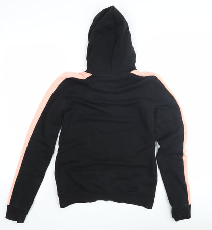 Womens UK Size S PUMA Black Pullover Hoodie