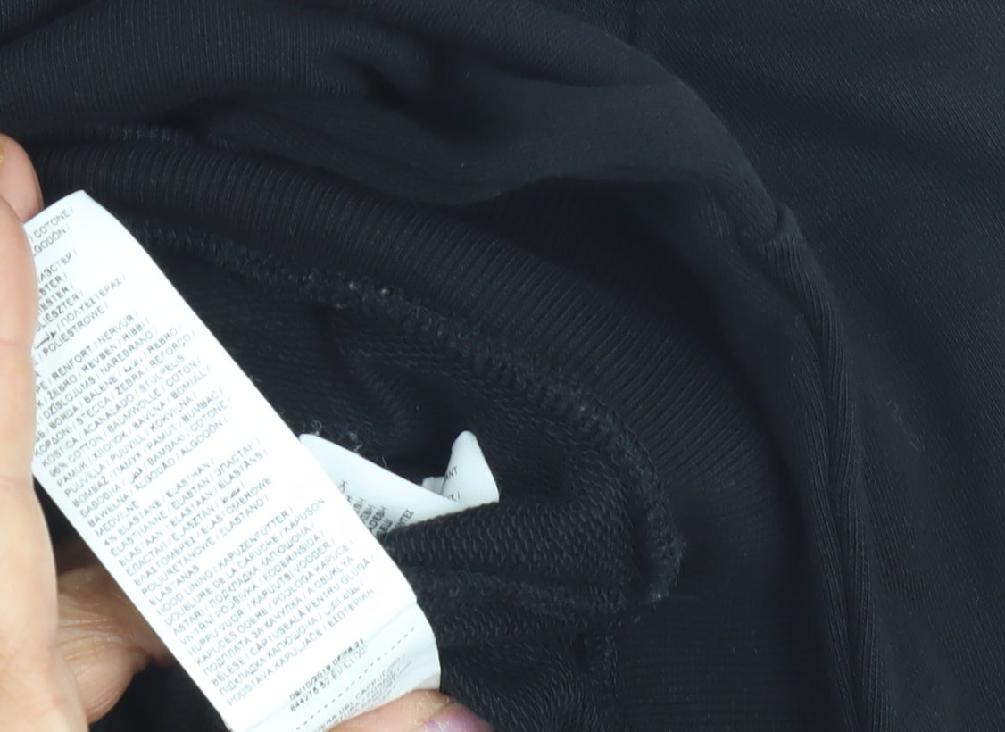 Womens UK Size S PUMA Black Pullover Hoodie