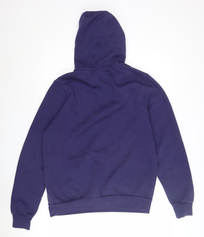 Mens UK Size S Slazenger Purple Pullover Hoodie