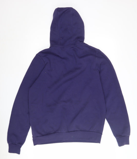 Mens UK Size S Slazenger Purple Pullover Hoodie