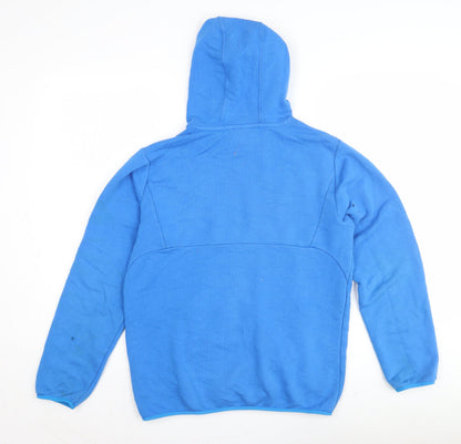 Puma Boys Blue Hoodie, Size L, Pullover Style, Logo Accent