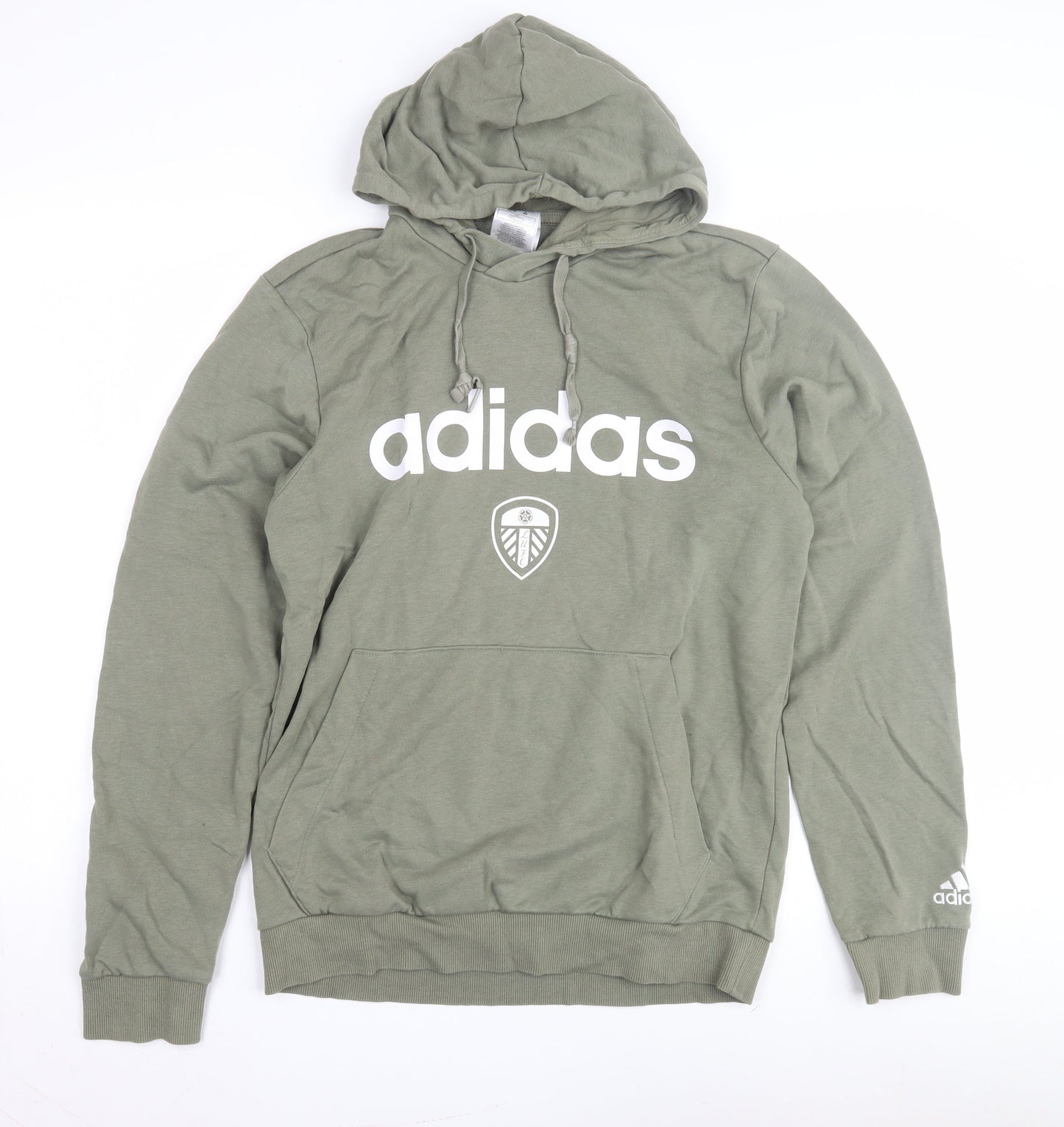 Adidas Men's Green Pullover Hoodie XS