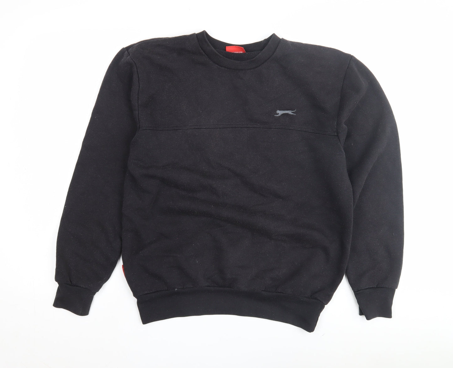 Mens UK Size M Slazenger Black Pullover Sweatshirt