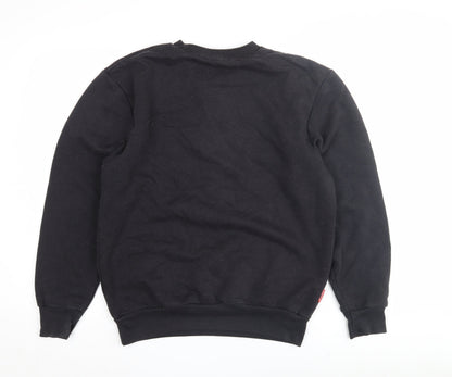 Mens UK Size M Slazenger Black Pullover Sweatshirt