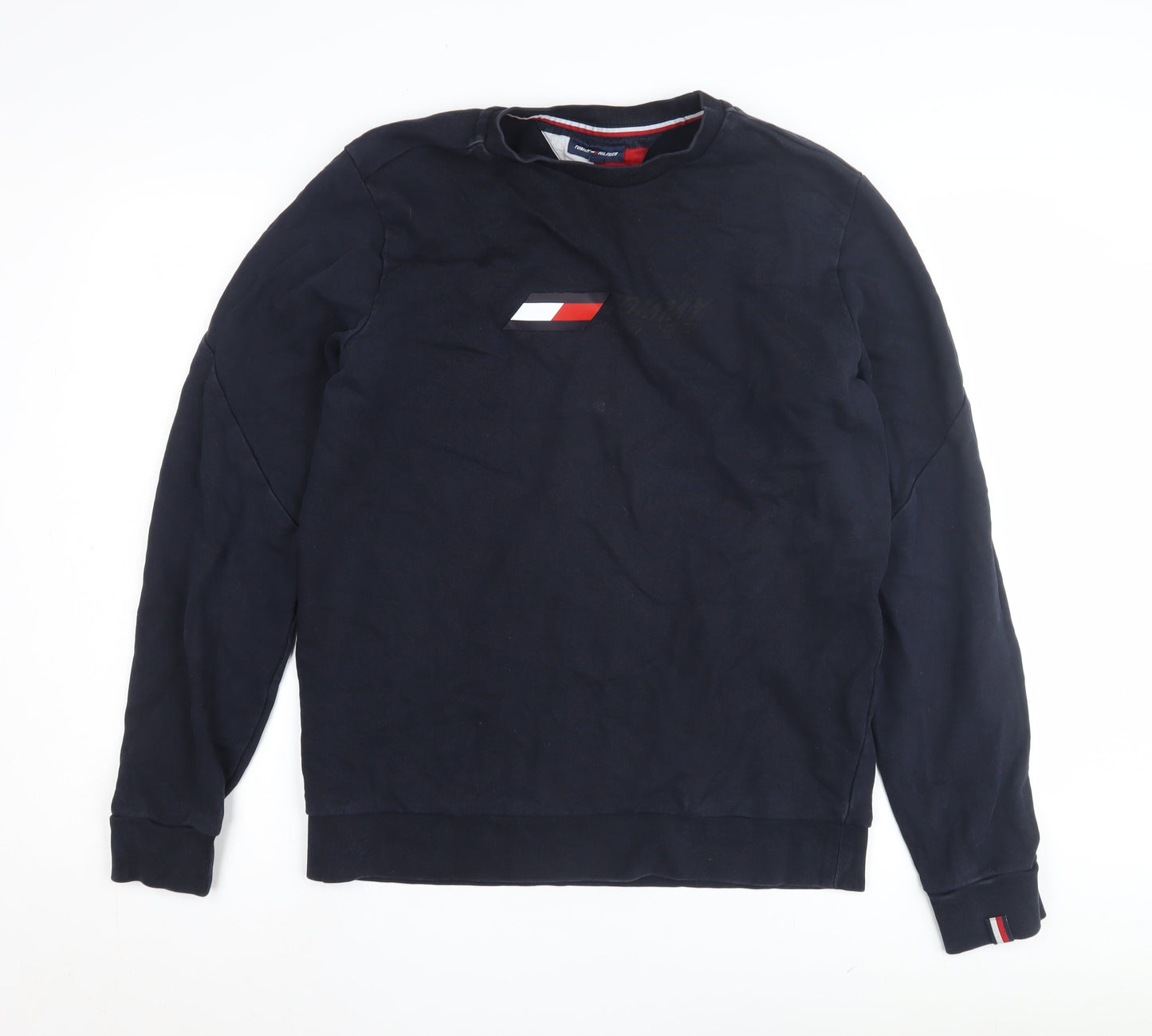 Tommy Hilfiger Men's Black L Pullover Sweatshirt