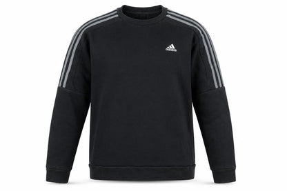 Mens UK Size M adidas Black Pullover Sweatshirt