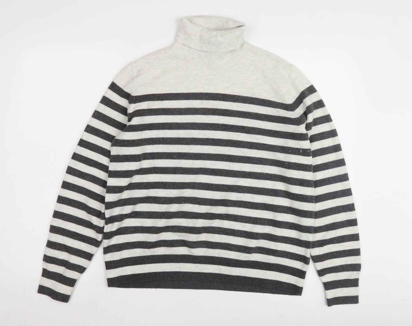 Womens UK Size M Marks and Spencer Grey Pullover Jumper