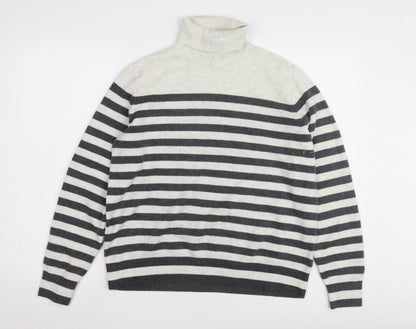 Womens UK Size M Marks and Spencer Grey Pullover Jumper
