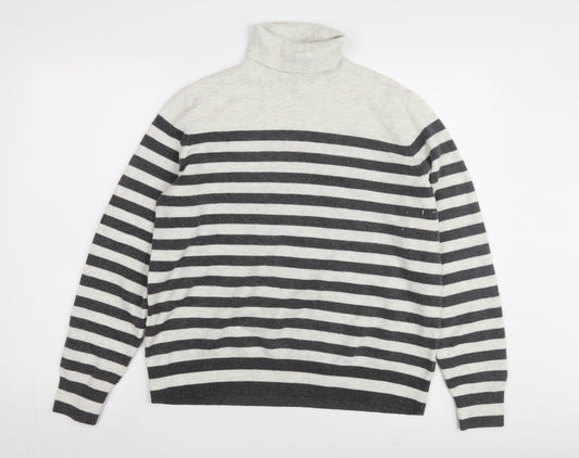 Womens UK Size M Marks and Spencer Grey Pullover Jumper