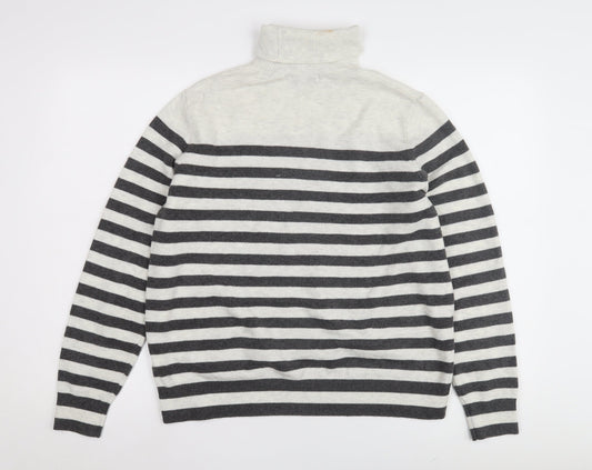 Womens UK Size M Marks and Spencer Grey Pullover Jumper