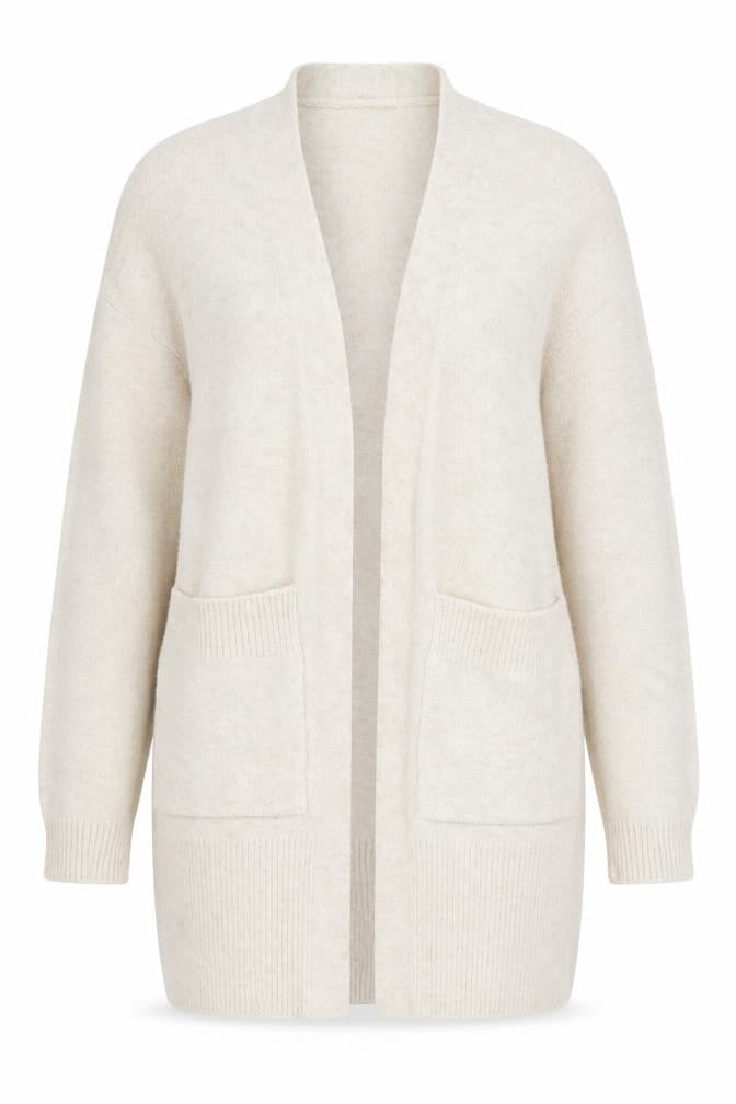 Womens UK Size 12 Stradivarius Ivory Cardigan Jumper