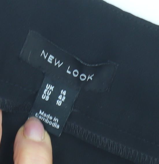 New Look Women's Black Trousers Size 14