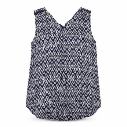 Womens UK Size 14 M&Co Blue Basic Tank
