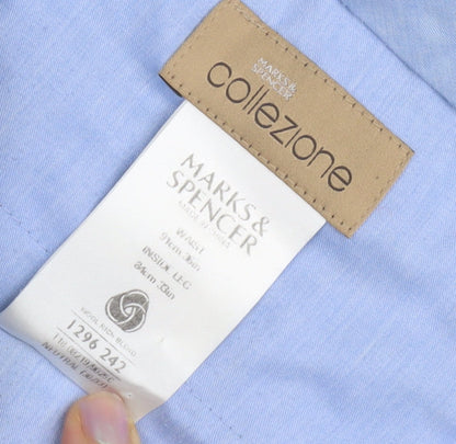 Marks and Spencer Men's Trousers, Size 34, Wool Blend