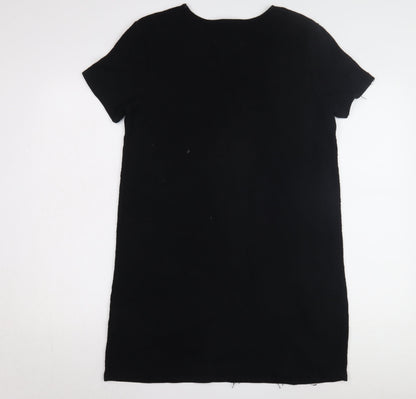 New Look Women's Black Shift Dress Size 10