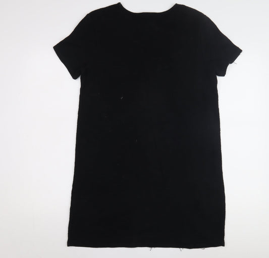New Look Women's Black Shift Dress Size 10