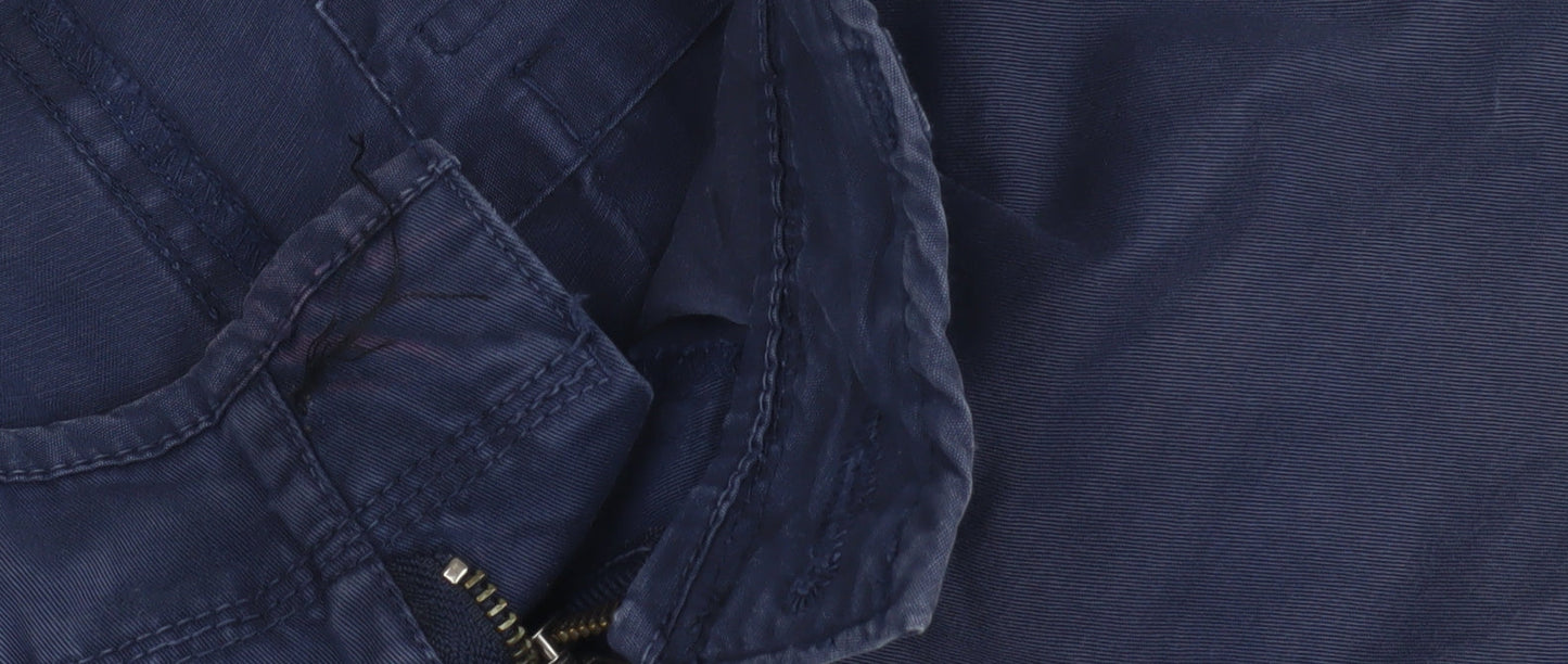 Brookhaven Men's Blue Cargo Shorts - Medium