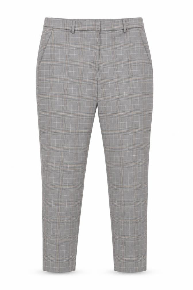 Womens UK Size 12 H&M Regular Fit Workwear Casual Grey Trousers