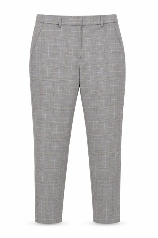 Womens UK Size 12 H&M Regular Fit Workwear Casual Grey Trousers