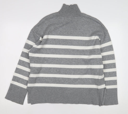 Womens UK Size UK 0 Zara Grey Jumper Jumper