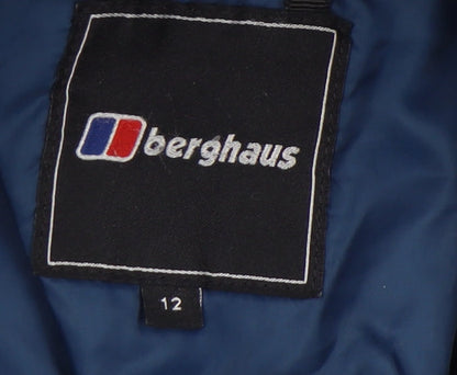 Womens UK Size 12 Berghaus Blue Anorak Coat