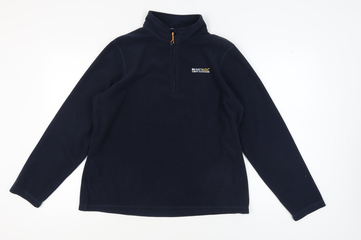 Regatta Women's Blue Fleece Sweatshirt UK 16 Zip