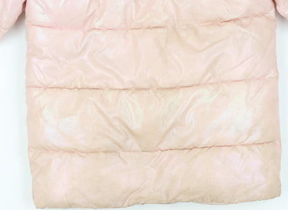 CCC Kids Pink Puffer Coat, Girls 5-6Y, Winter Hooded
