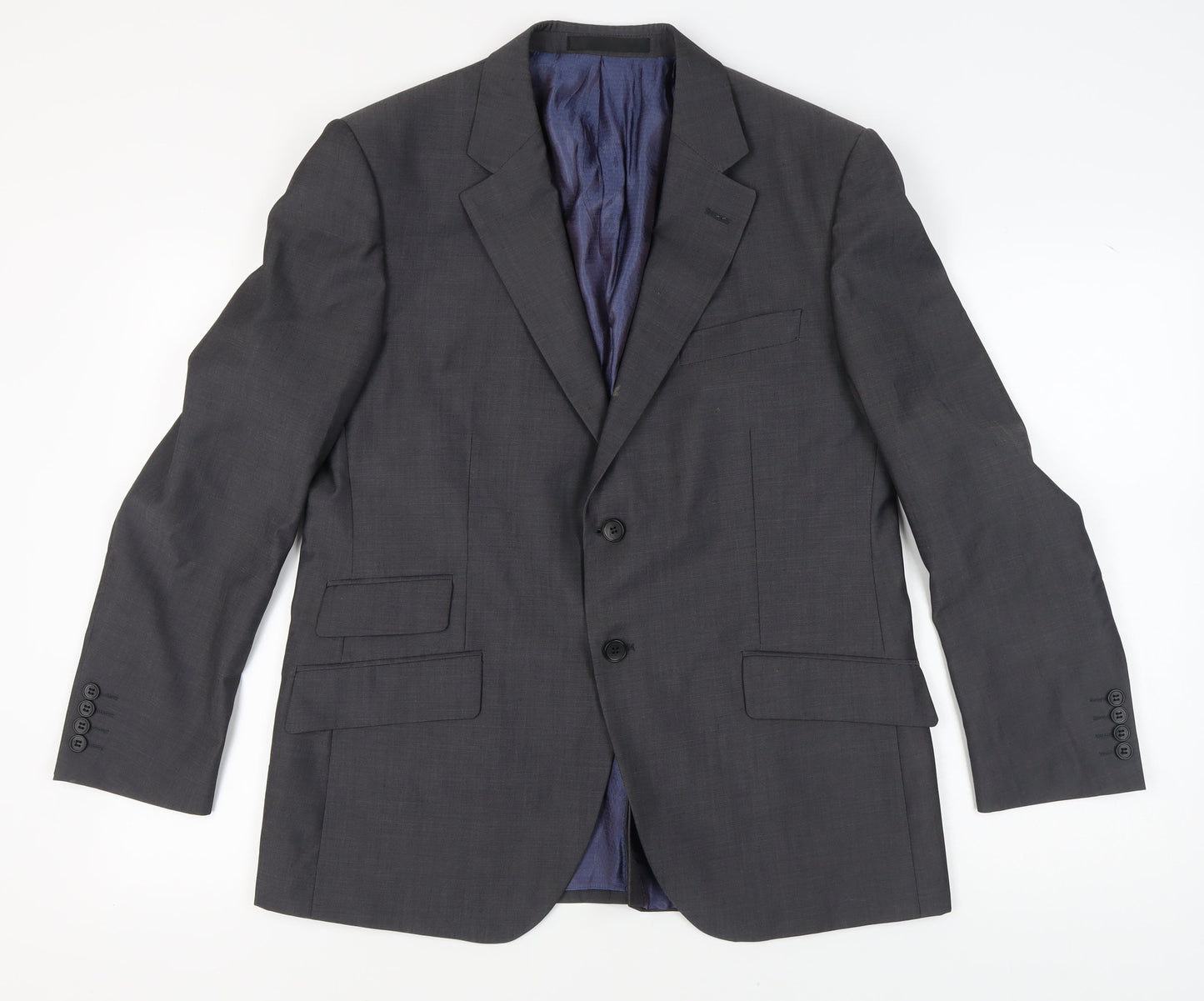 Mens UK Size 42 Marks and Spencer Regular Grey Suit Jacket