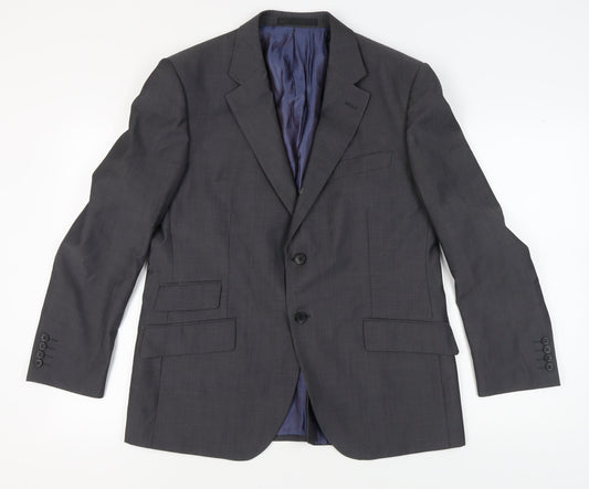 Mens UK Size 42 Marks and Spencer Regular Grey Suit Jacket