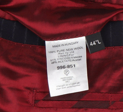 Mens UK Size 44 NEXT Regular Blue Suit Jacket