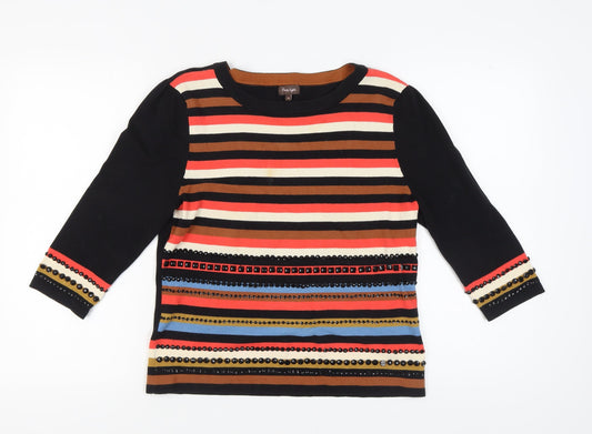 Womens UK Size 16 Phase Eight Multicoloured Pullover Jumper