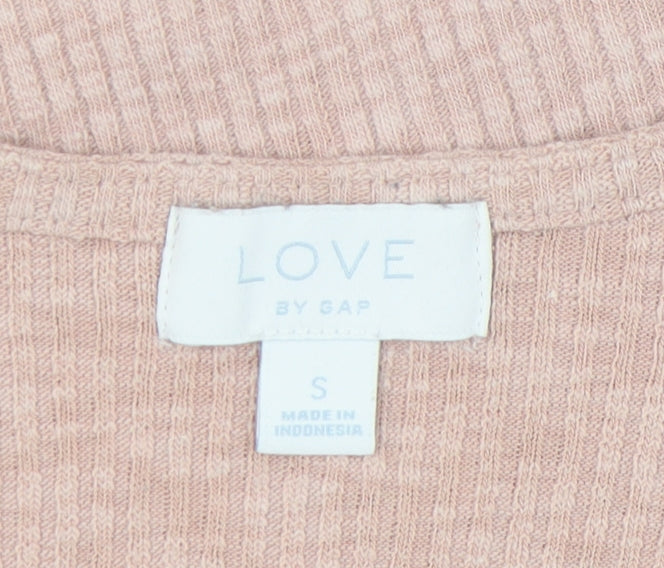 Love by GAP Women's Pink Sleeveless Tank Top