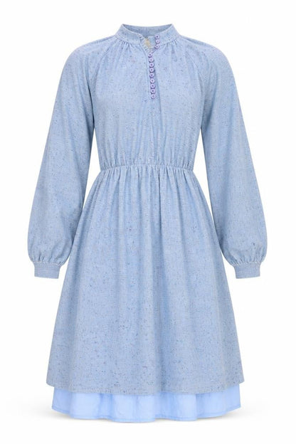 C&A Women's Blue A-Line Midi Dress, Size XS
