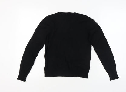Womens UK Size 10 Warehouse Black Pullover Jumper