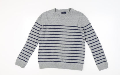Mens UK Size M Gap Grey Pullover Sweatshirt
