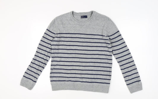 Mens UK Size M Gap Grey Pullover Sweatshirt