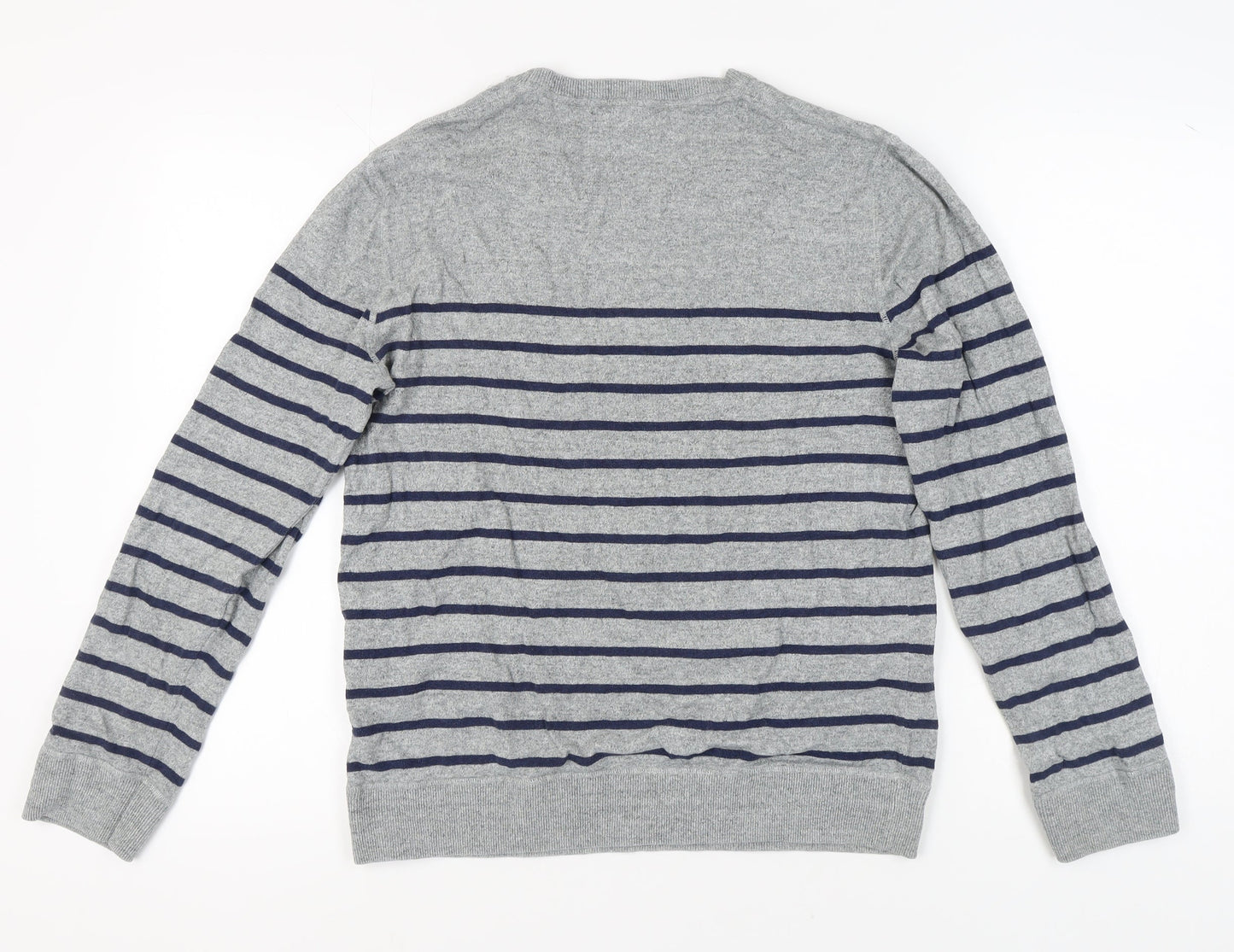 Mens UK Size M Gap Grey Pullover Sweatshirt