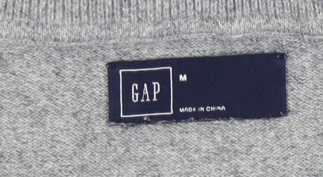 Mens UK Size M Gap Grey Pullover Sweatshirt