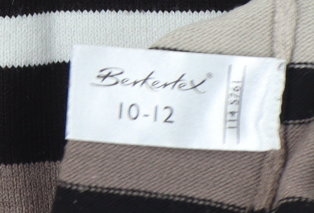 Womens UK Size 10-12 Berkertex Black Pullover Jumper