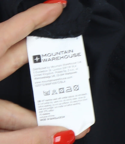 Mountain Warehouse Women's Black Cotton Shorts Size 12