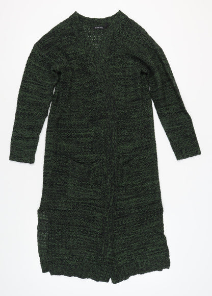 Womens UK Size L Brave Soul Green Cardigan Jumper