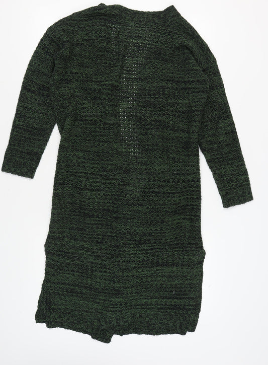 Womens UK Size L Brave Soul Green Cardigan Jumper