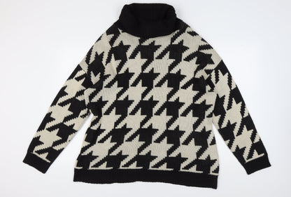 Womens UK Size 1416 LTS Multicoloured Pullover Jumper