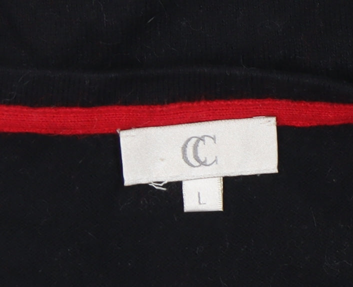 Womens UK Size L CC Multicoloured Pullover Jumper